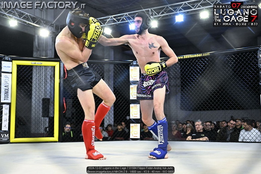 2024-12-07 Lugano in the Cage 7 01584 Filippo Fister-Andrej Vuk Juric